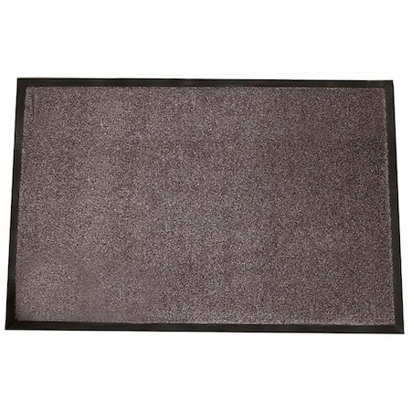 Durablue Durable 654S46BN Wipe-N-Walk Entrance Mat; 4 x 6 in. - Brown 654S46BN